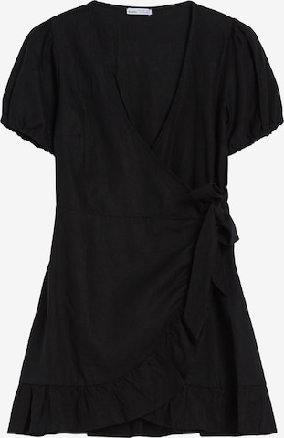 Bershka Dress in Black: front