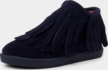 Pisamonas Laarzen in Blauw: voorkant