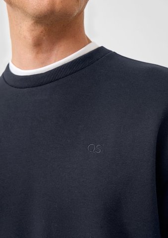 QS Sweatshirt i blå