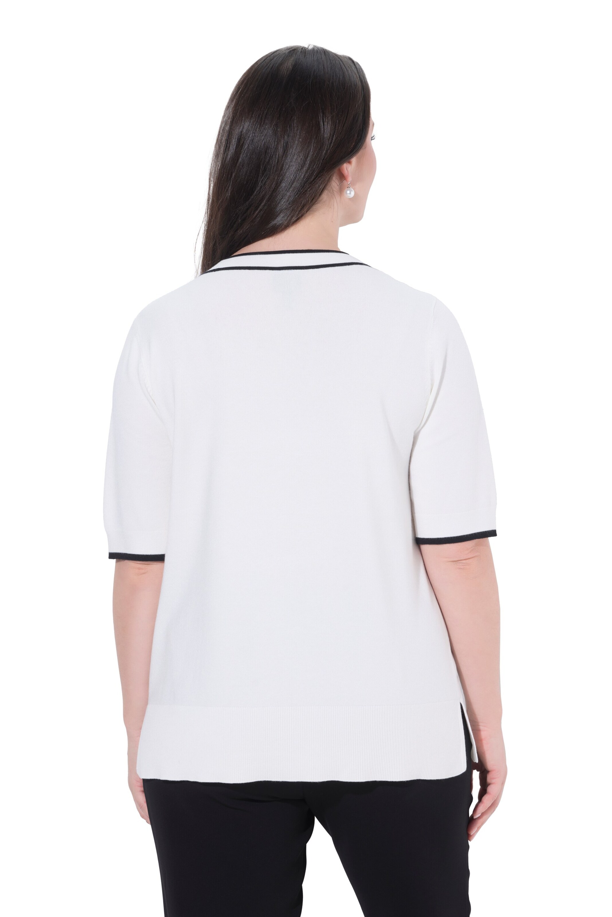 Ulla Popken Sweater in White