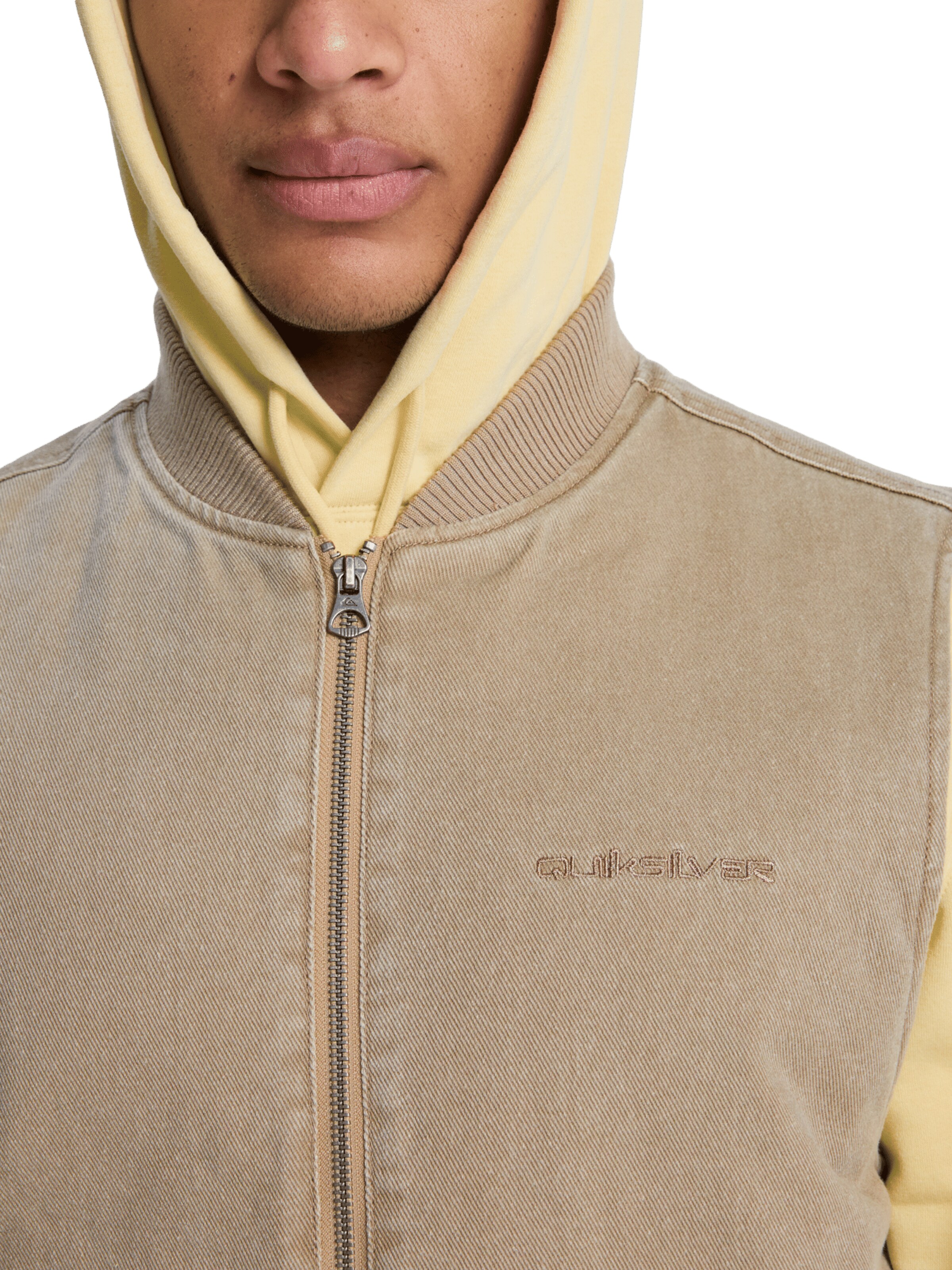 QUIKSILVER Between-Season Jacket 'Surf Chores' in Beige