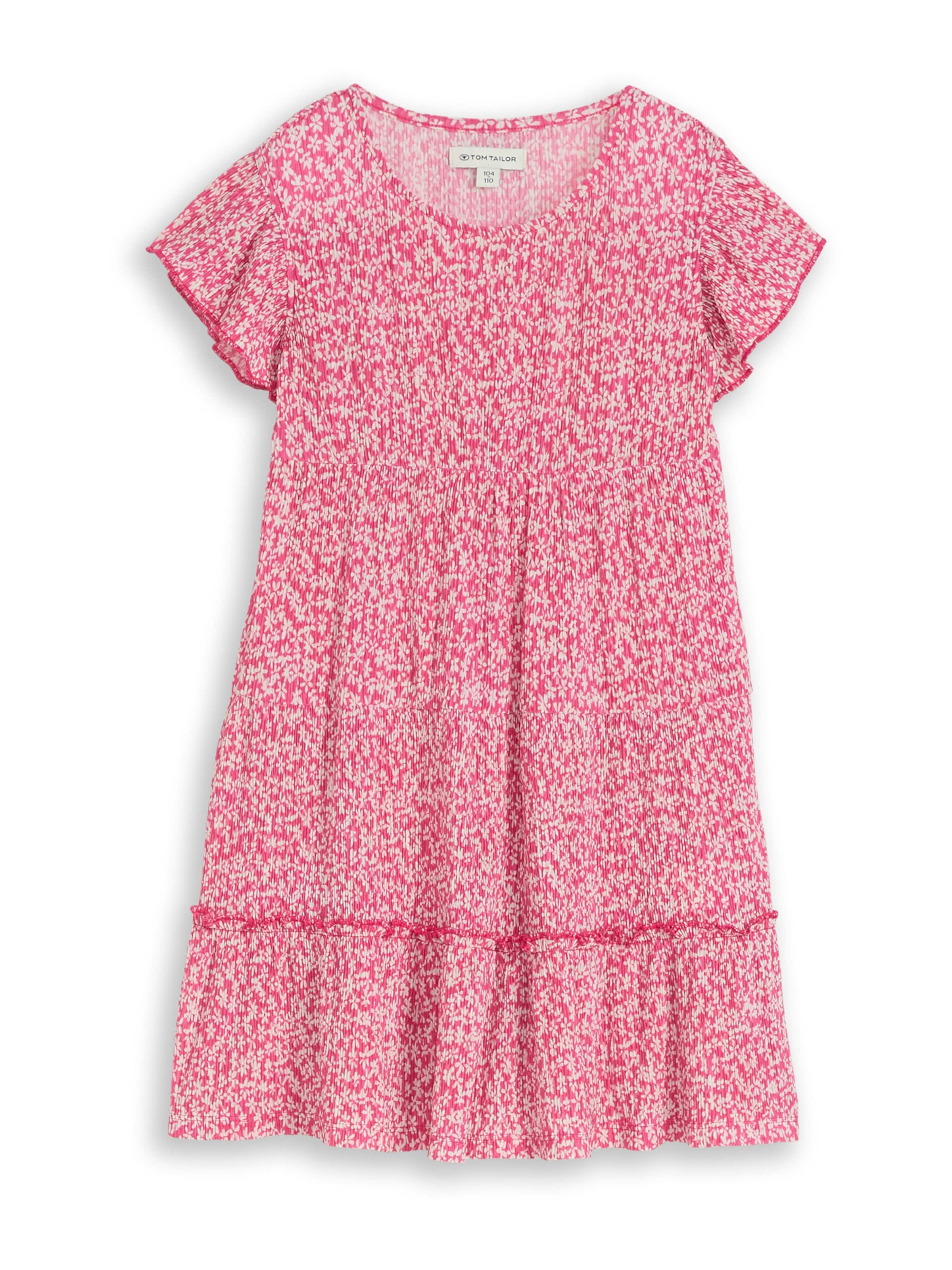 TOM TAILOR Jurk in Roze: voorkant