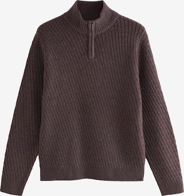 Next Neulepaita värissä ruskea: etupuoli