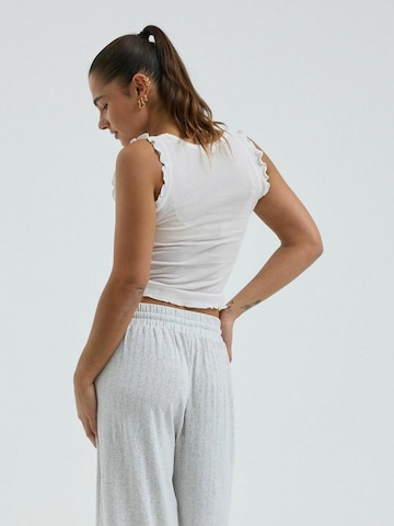 Seamless Basic Top ' Cotton ' in Weiß