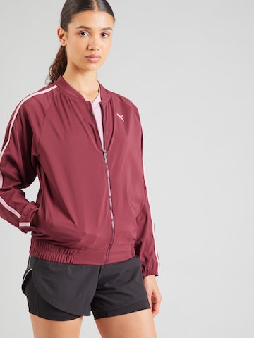 PUMA Sportjas in Rood: voorkant