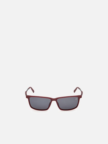 TIMBERLAND Sunglasses 'Timberland TB00071 Shiny dark red 57/14/140 MAN Sunglasses' in Red: front