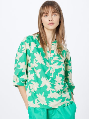 Coster Copenhagen Bluse in Grün: predná strana