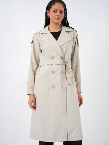 Bigdart Tussenmantel in Beige: voorkant