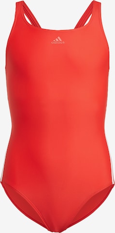 ADIDAS PERFORMANCE Sports swimwear in Red: front