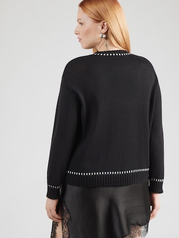 Persona by Marina Rinaldi Pullover 'PULVINO' in Schwarz