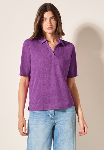 CECIL Poloshirt in Pink: Vorderseite