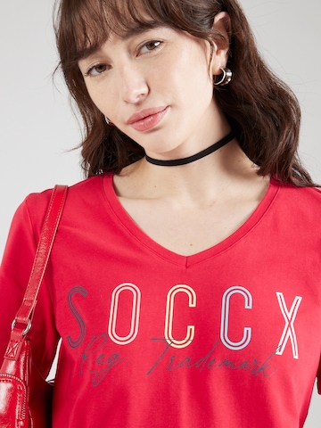 Soccx T-Shirt in Rot