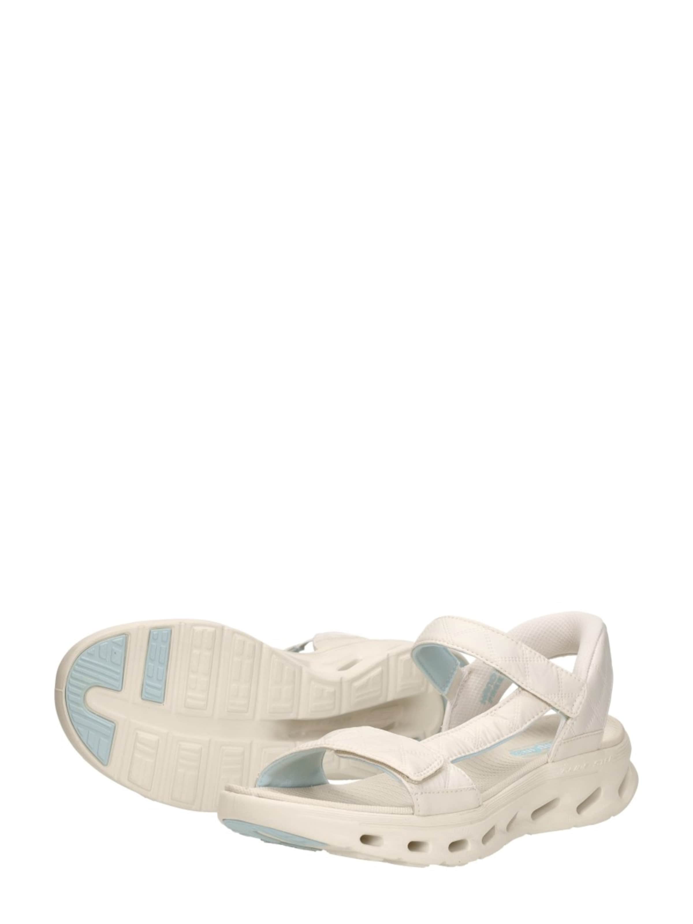SKECHERS Sandaal 'Slip-Ins: Go Walk Glide Step 2.0' in Wit