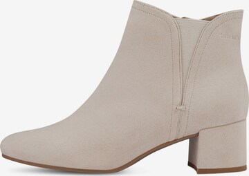 TAMARIS Chelsea Boots in Beige