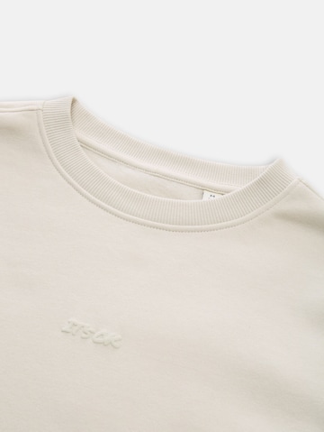 TOM TAILOR Sweatshirt in White