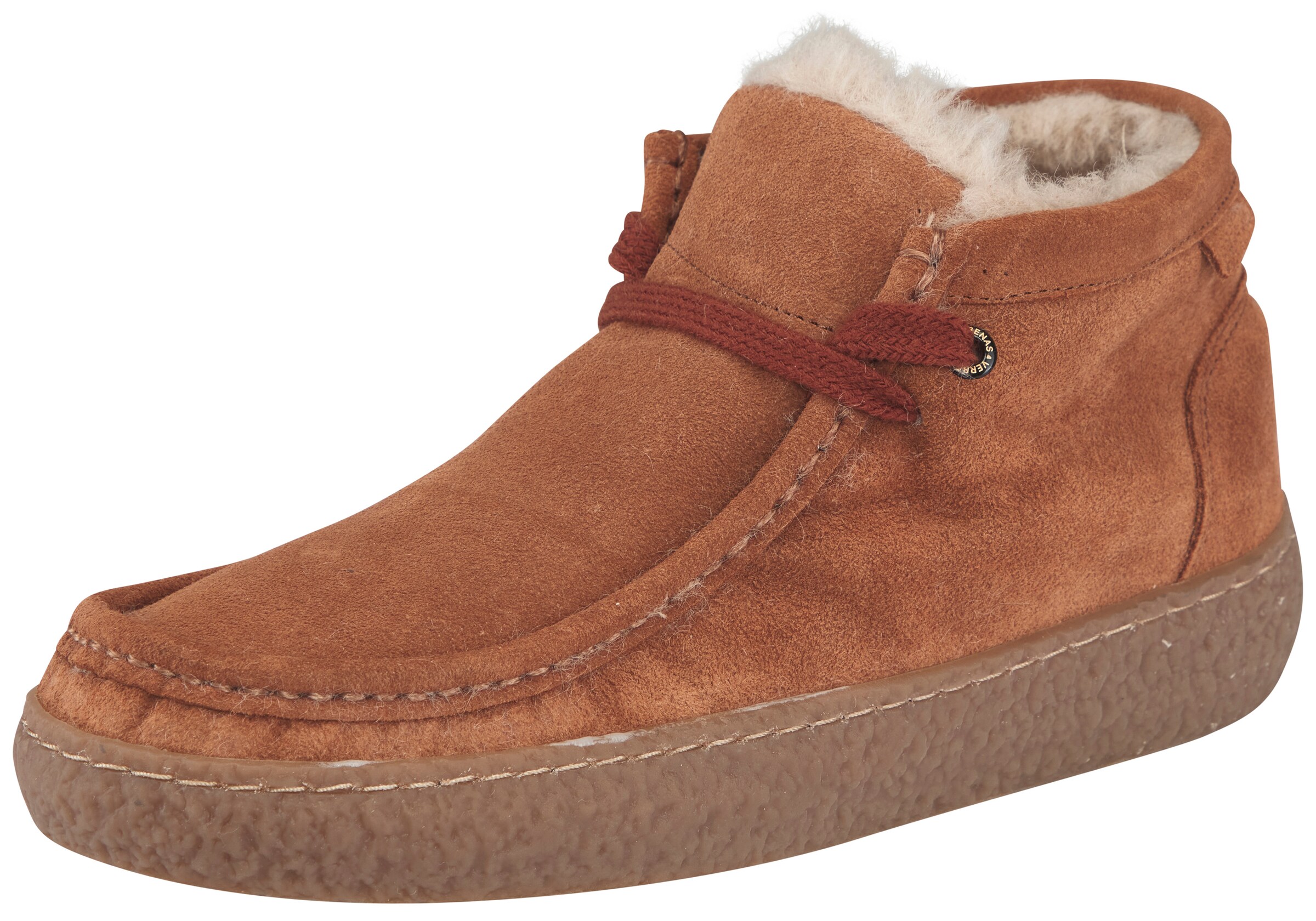 VERBENAS Lace-Up Shoes in Brown: front
