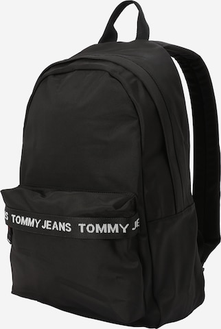 Tommy Jeans Rucksack 'Essential' in Schwarz: predná strana