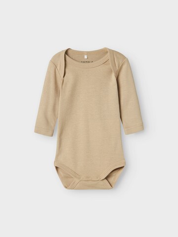 NAME IT - Pijama entero/body en beige