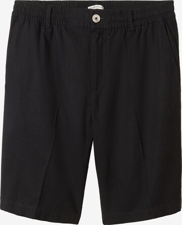 TOM TAILOR DENIM Loosefit Shorts in Schwarz: predná strana