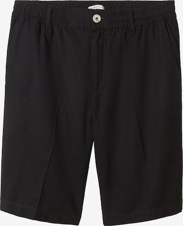 TOM TAILOR DENIM Loosefit Shorts in Schwarz: predná strana