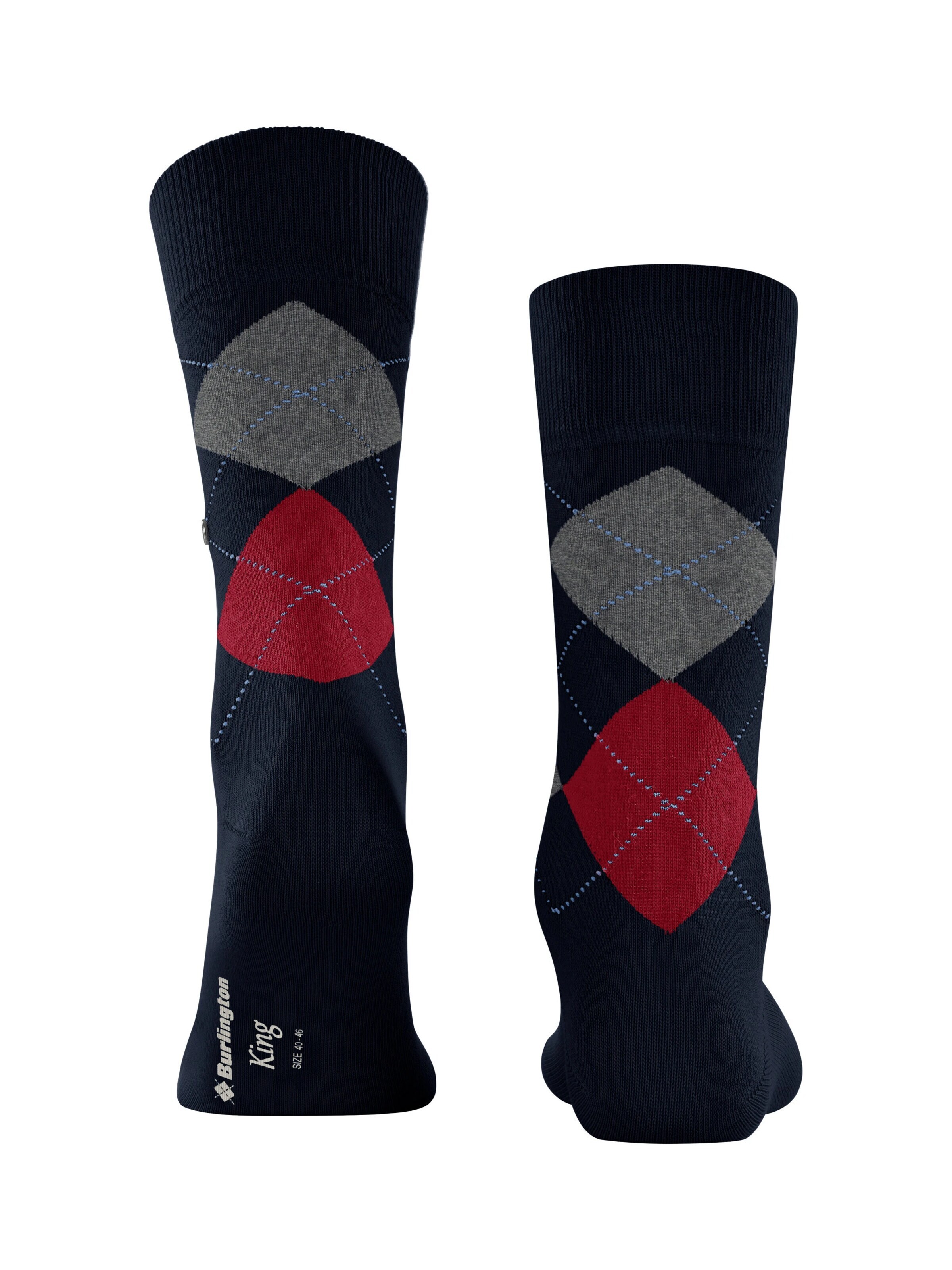 BURLINGTON Socks 'King' in Blue