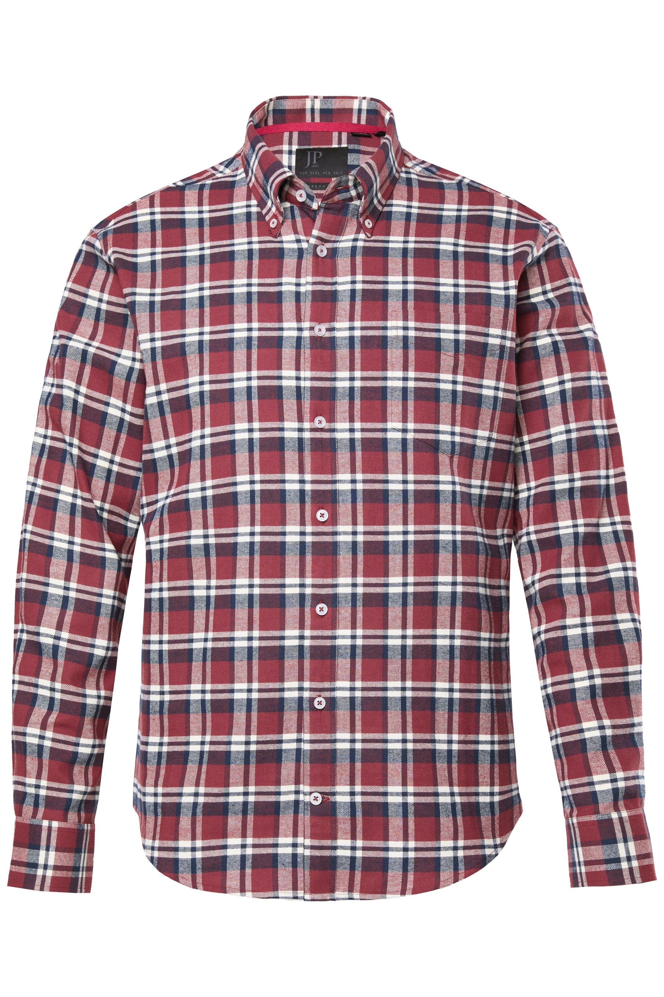 JP1880 Regular fit Button Up Shirt in Red: front
