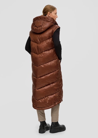 Gilet s.Oliver en marron