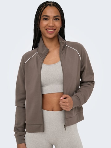Veste de survêtement 'ONPSAGE' ONLY PLAY en marron