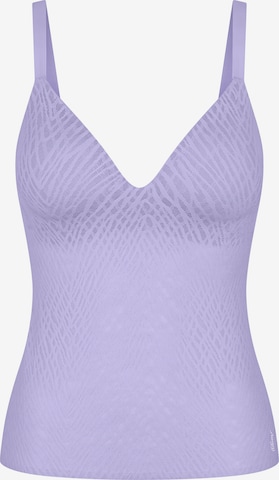 Haut ' Blue ZERO Feel Bliss THE UP ' SLOGGI en bleu : devant