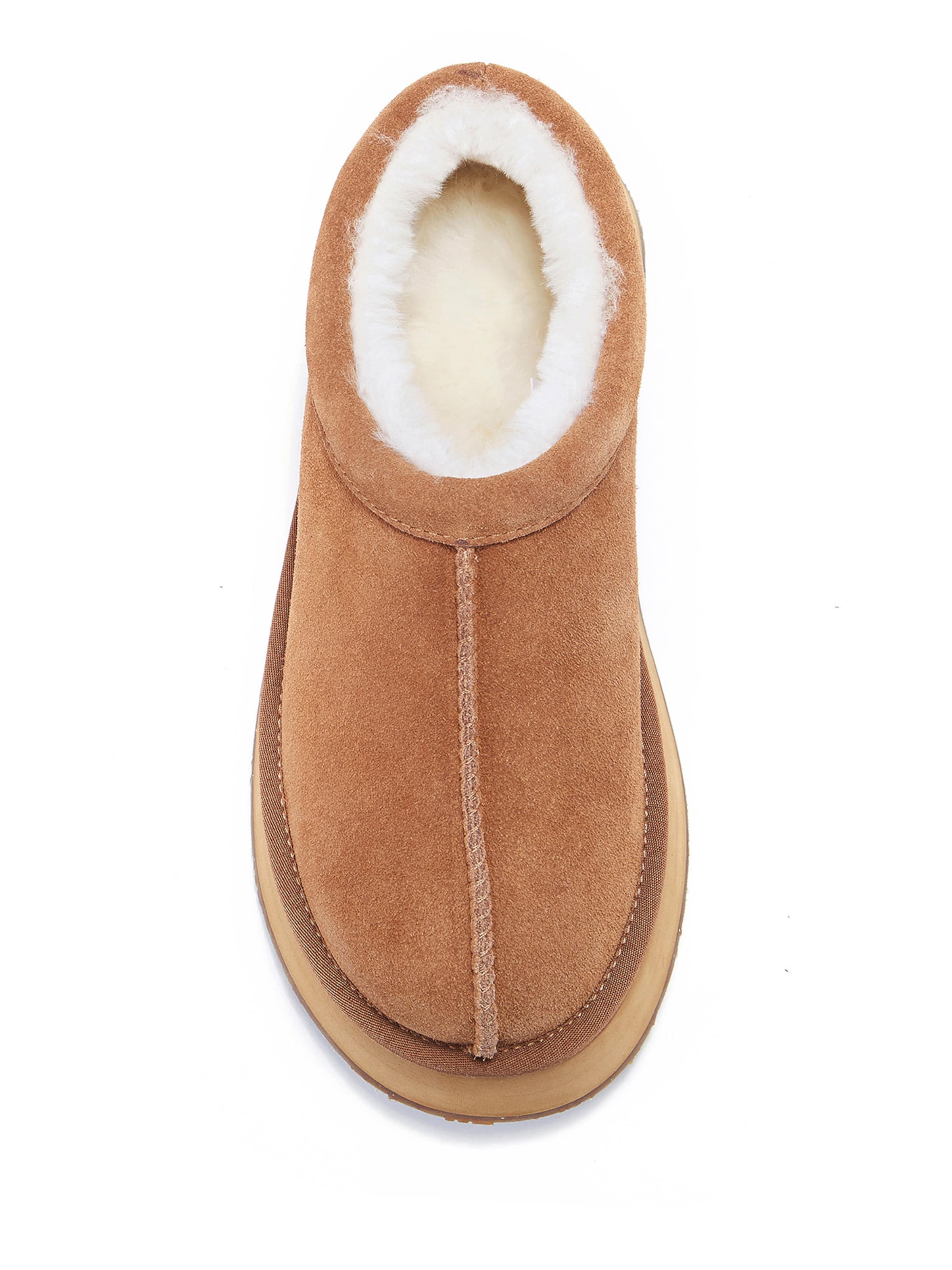 Australia Luxe Collective Hausschuhe ' OUTBACK PLATFOAM ' in Braun