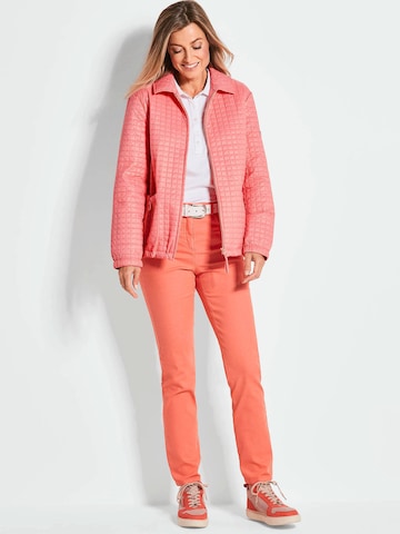 Goldner Jacke in Orange
