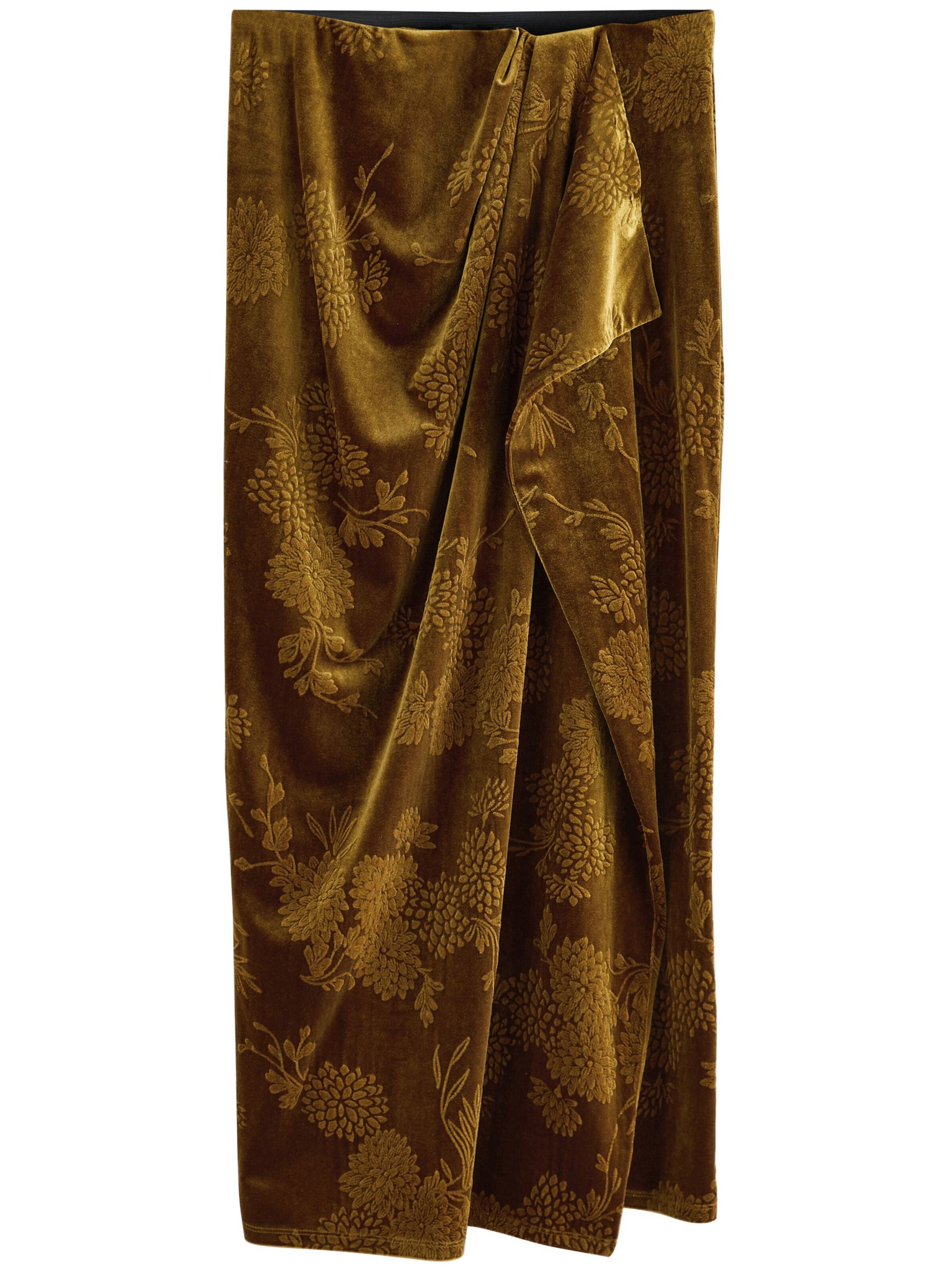 Next Jupe en moutarde, Vue avec produit