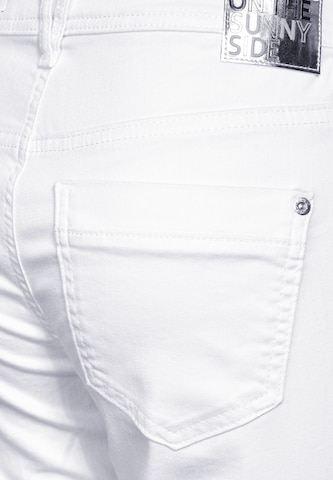 CECIL Slimfit Jeans in Weiß