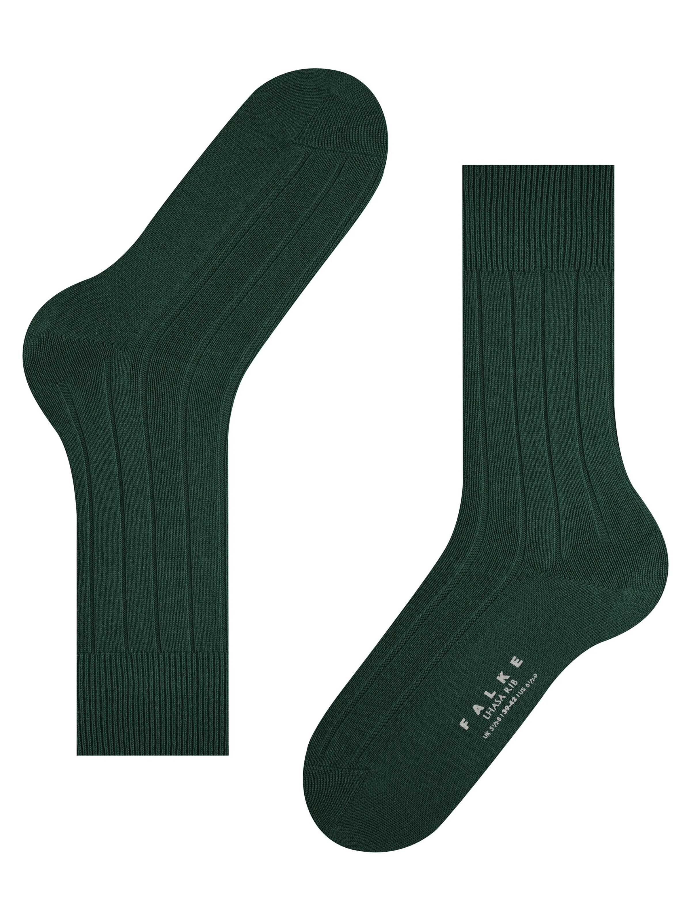 FALKE Socks 'Lhasa Rib' in Green