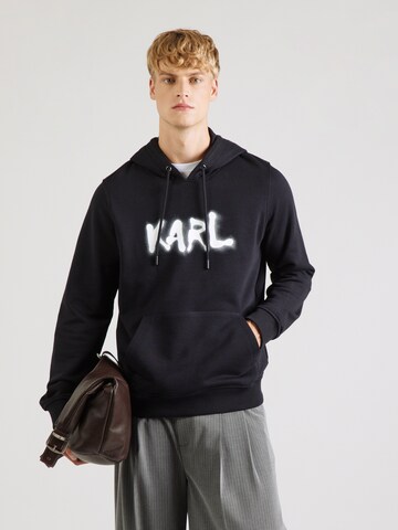 Karl Lagerfeld - Sudadera en azul: frente