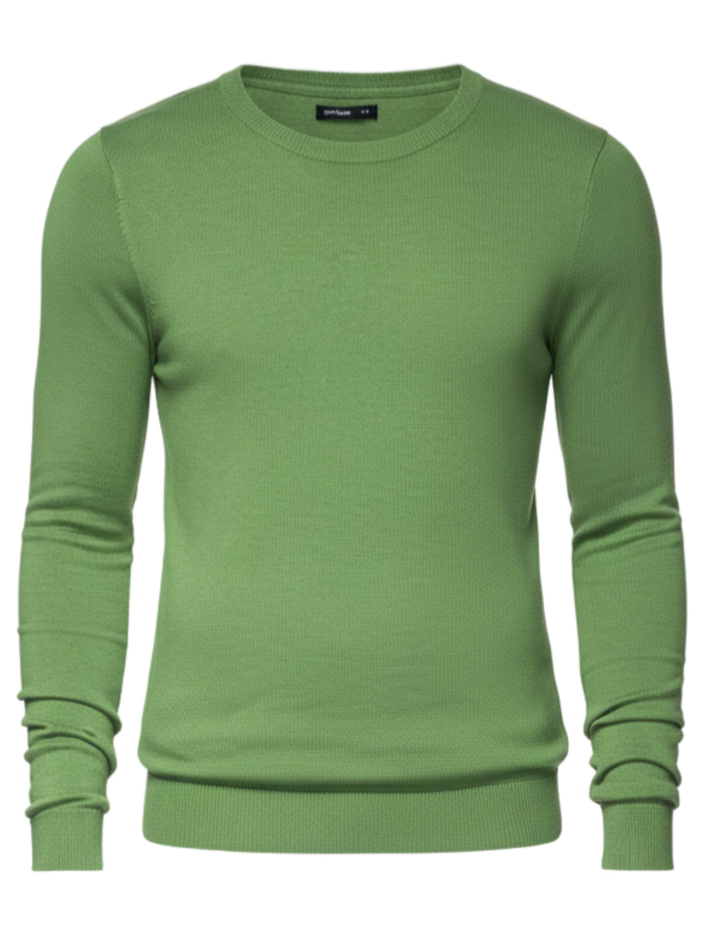Ombre Pull-over en vert, Vue avec produit