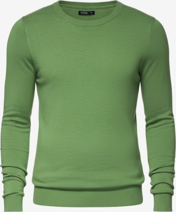 Pull-over Ombre en vert : devant
