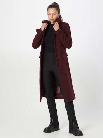 VERO MODA Between-Seasons Coat in Red