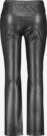 SAMOON Bootcut Hose in Schwarz