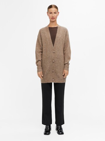 OBJECT Knit Cardigan 'Ellie' in Brown