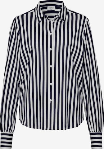 DESOTO Blouse in Blauw: voorkant