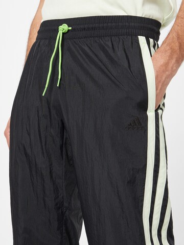 ADIDAS SPORTSWEAR Tapered Sportbroek in Zwart