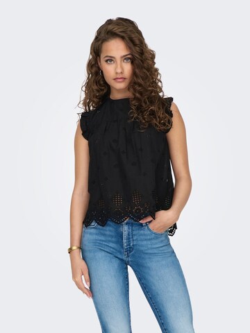 Camicia da donna 'ODA' di ONLY in nero: frontale