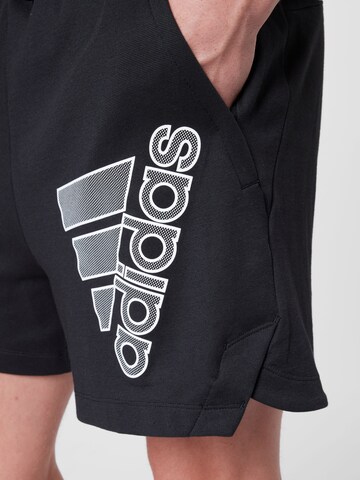 regular Pantaloni sportivi di ADIDAS SPORTSWEAR in nero