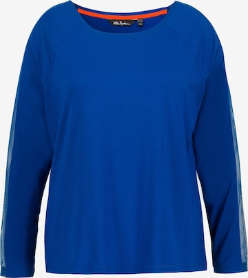 Ulla Popken Shirt in Blauw: voorkant