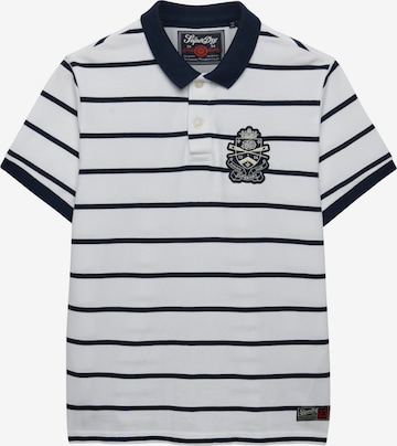 Superdry & Co Tričko – bílá: přední strana