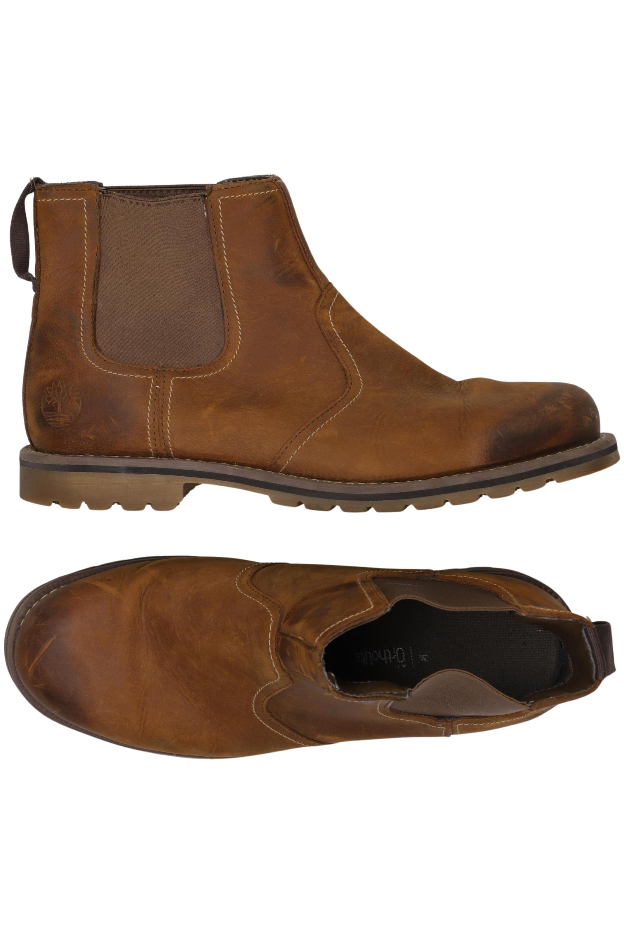 TIMBERLAND Anke & Mid-Calf Boots in 46 in Brown: front