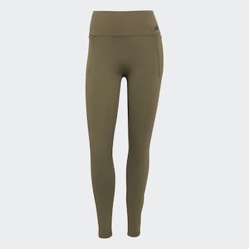 ADIDAS PERFORMANCE Skinny Sporthose in Grün