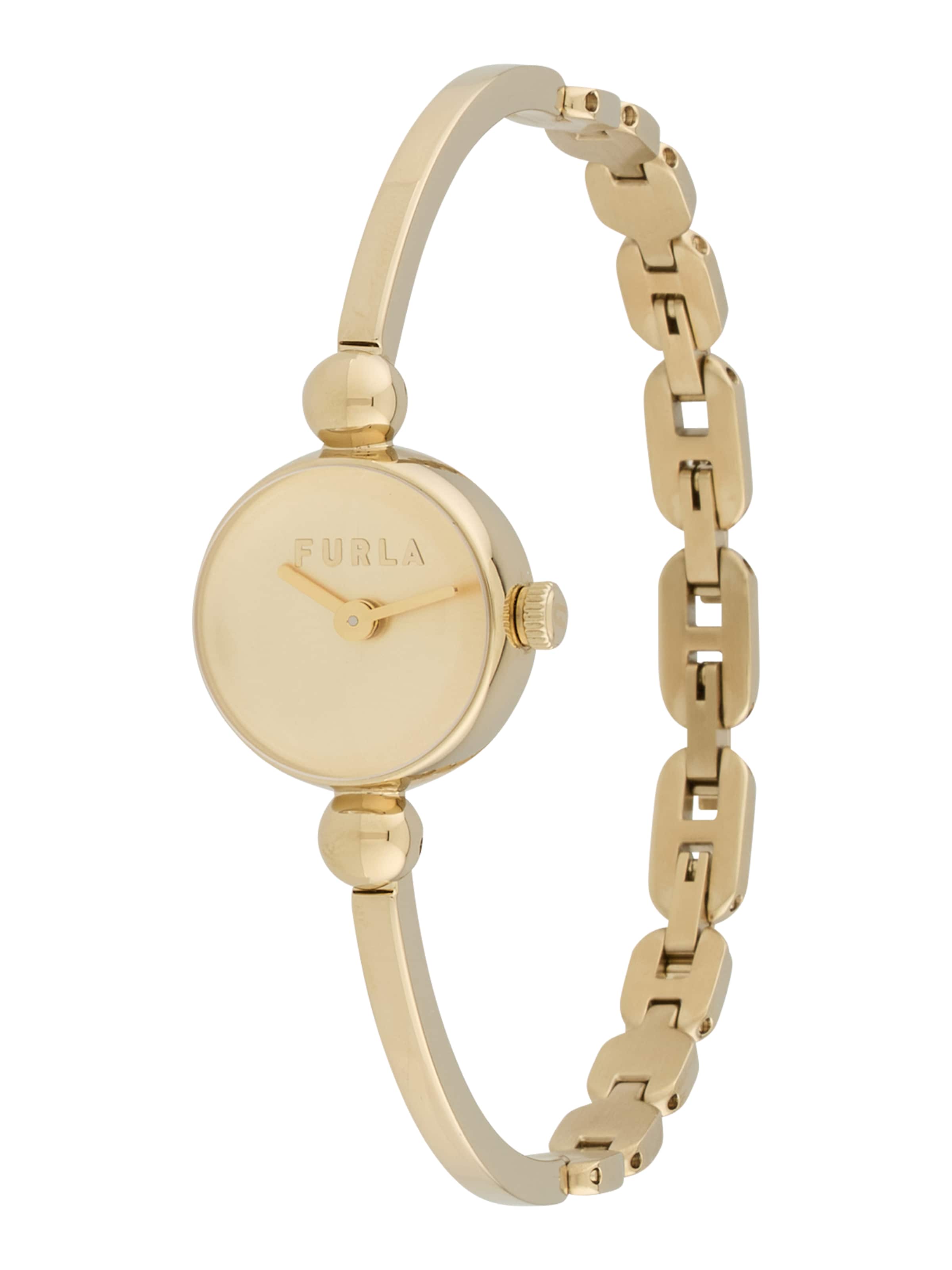 FURLA Analoog horloge 'MIASFERA BANGLE' in Goud: voorkant