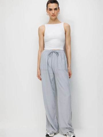 Wide Leg Pantalon MixRay en gris